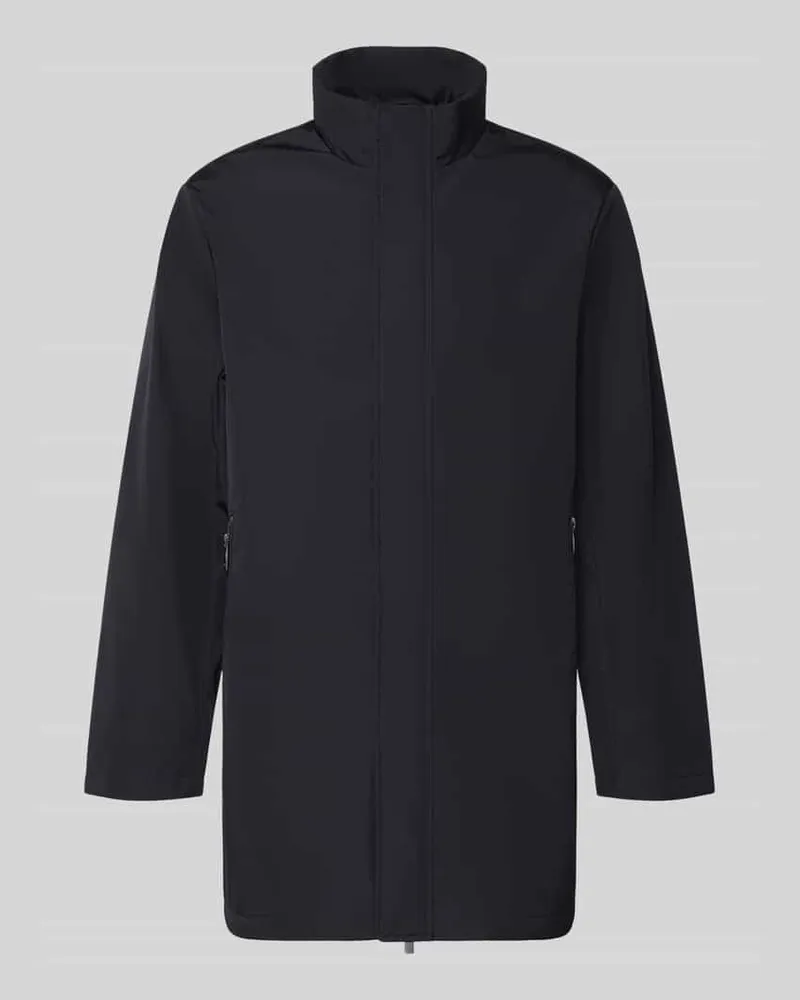 Armani Exchange Trenchcoat mit Stehkragen Marine