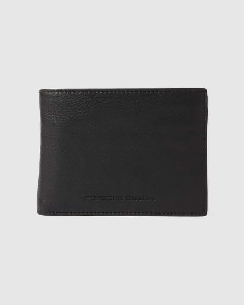 Porsche Design Portemonnaie mit Label-Detail Black