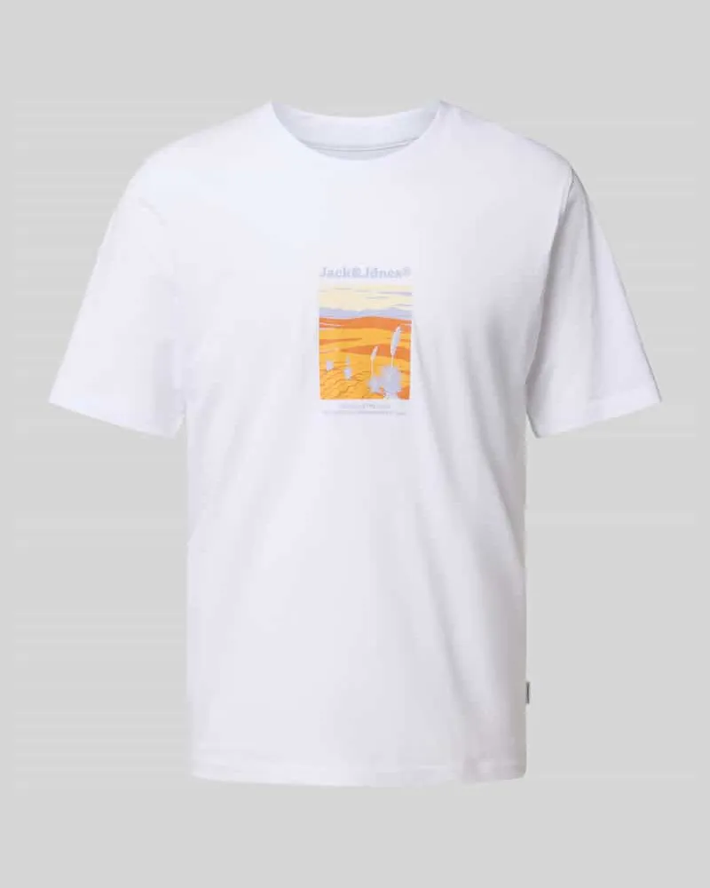 Jack & Jones T-Shirt mit Rundhalsausschnitt Modell 'JORSPLIT 