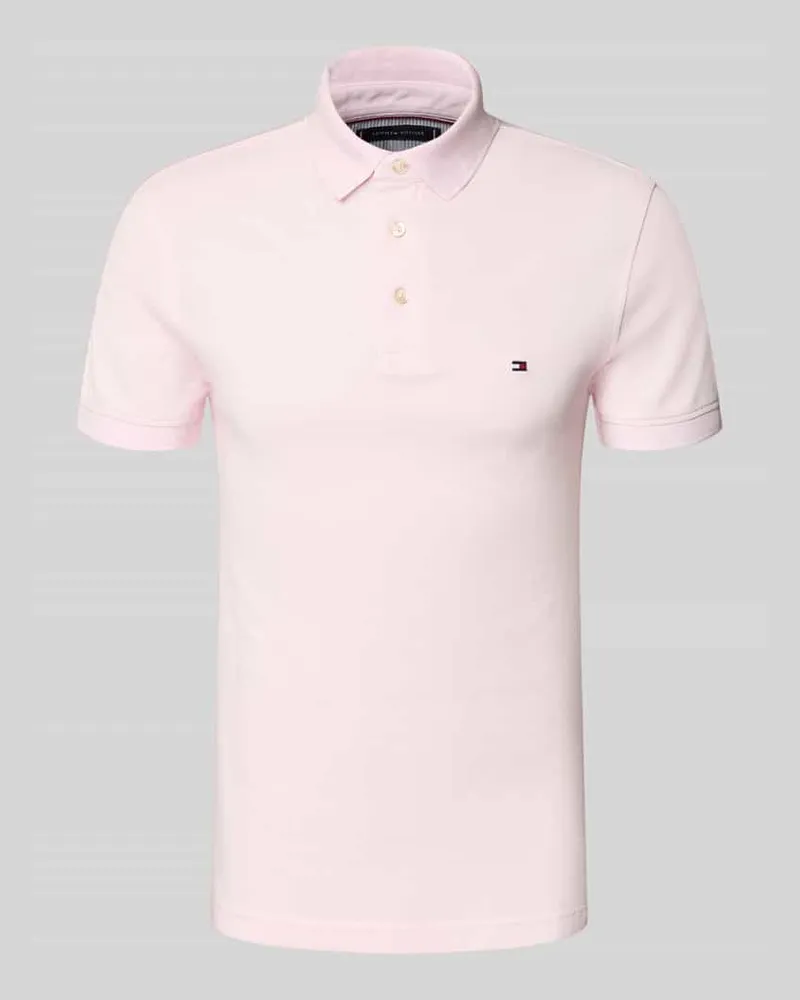 Tommy Hilfiger Slim Fit Poloshirt aus Baumwoll-Elasthan-Mix 