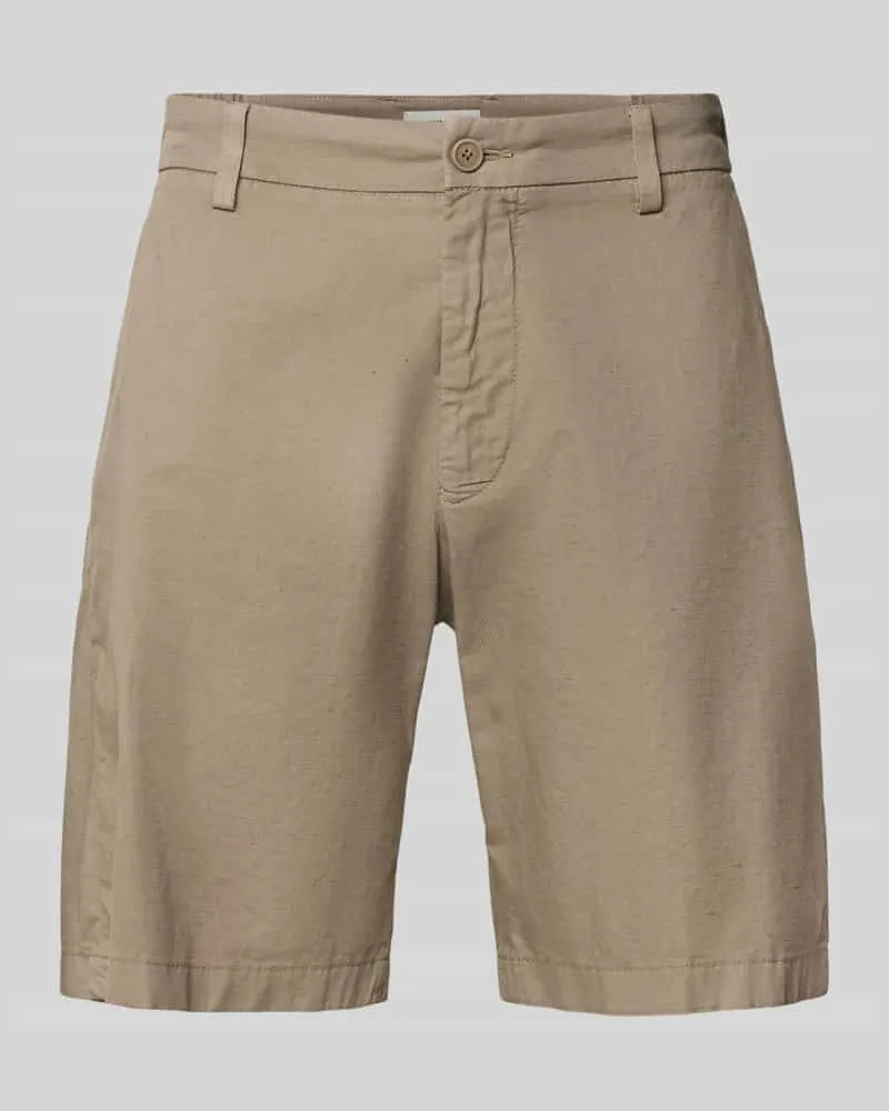 Drykorn Shorts mit Gesäßtaschen Modell 'YASAN Dunkelbraun