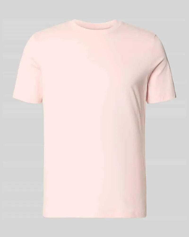 S.Oliver Regular Fit T-Shirt aus reiner Baumwolle Rosa