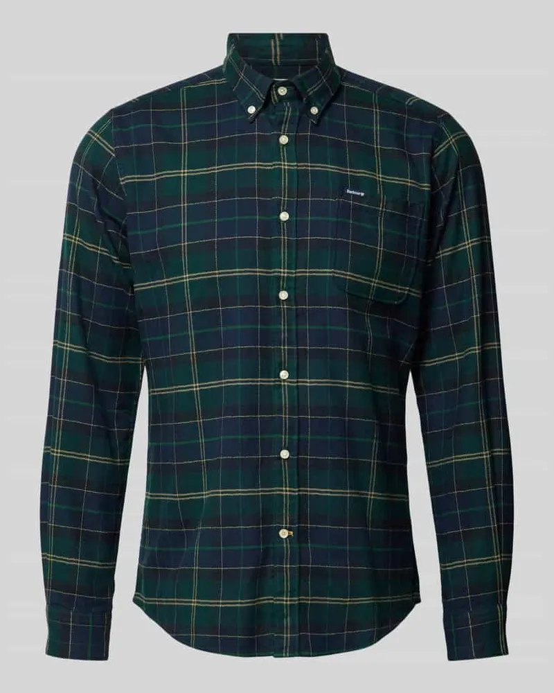 Barbour Tailored Fit Freizeithemd mit Button-Down-Kragen Modell 'Kyeloch 