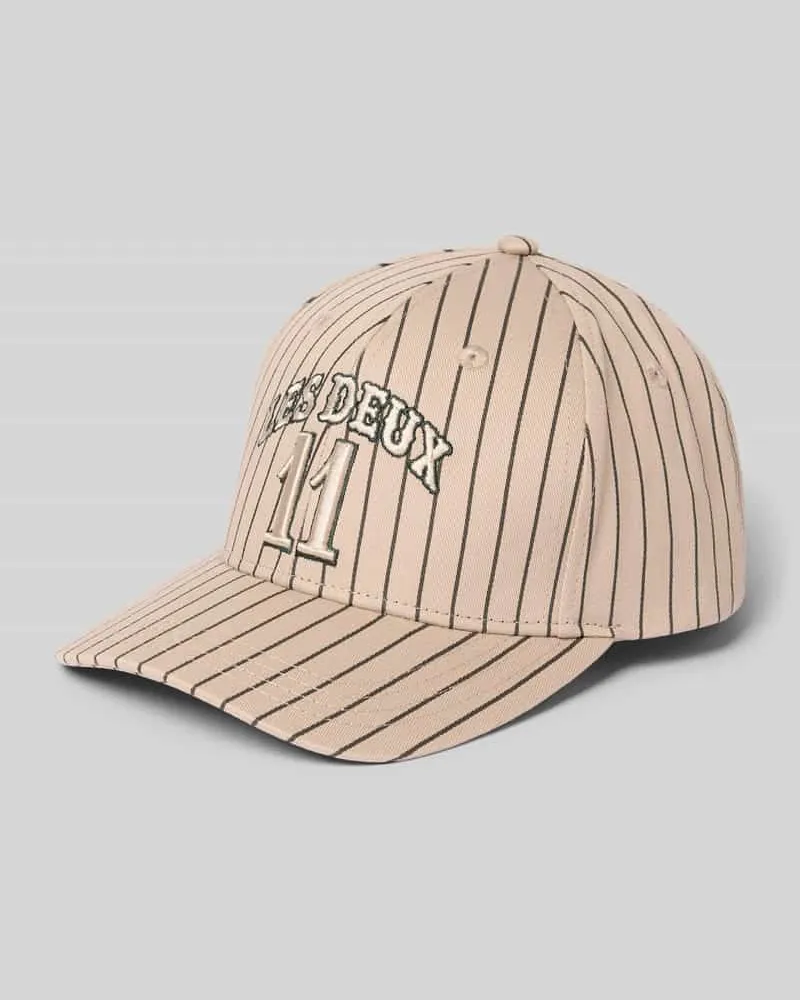 LES DEUX Basecap mit Label-Detail Beige