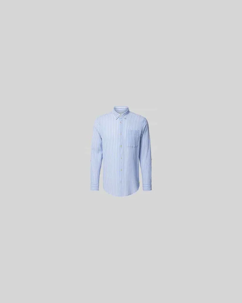 Scotch&Soda Regular Fit Freizeithemd mit Button-Down-Kragen