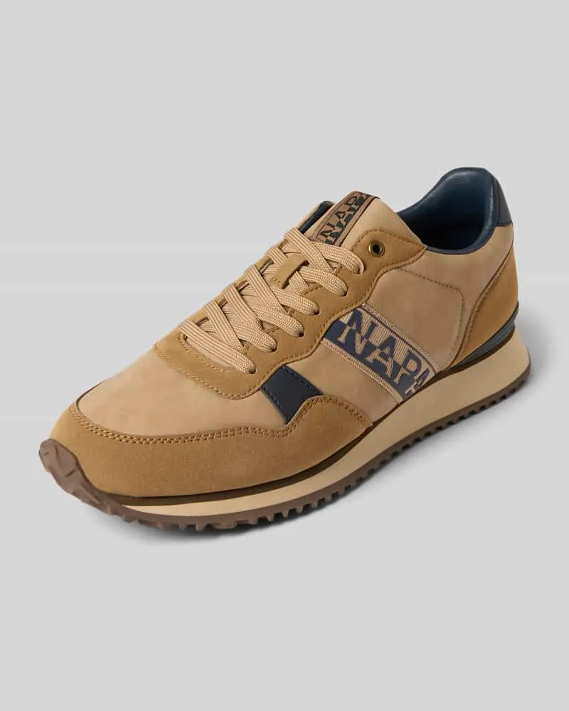 Napapijri Sneaker mit Schnürverschluss Taupe
