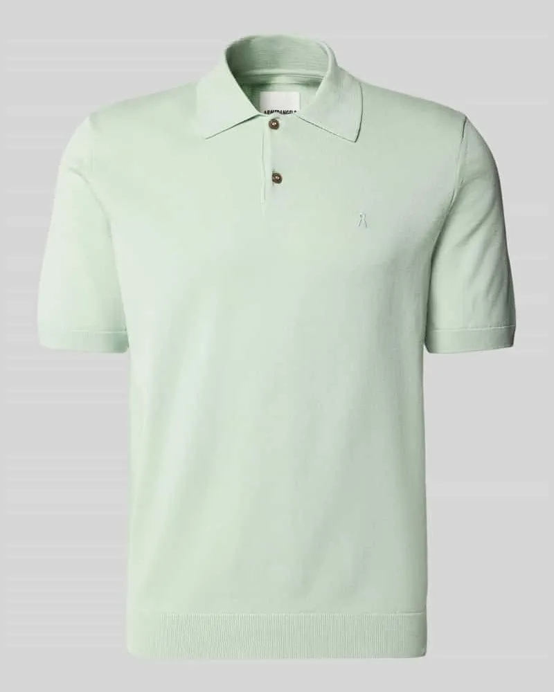 Armedangels Slim Fit Poloshirt aus reiner Bio-Baumwolle Lind