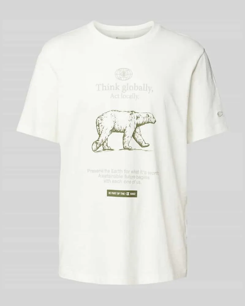 Champion T-Shirt mit Label-Details 