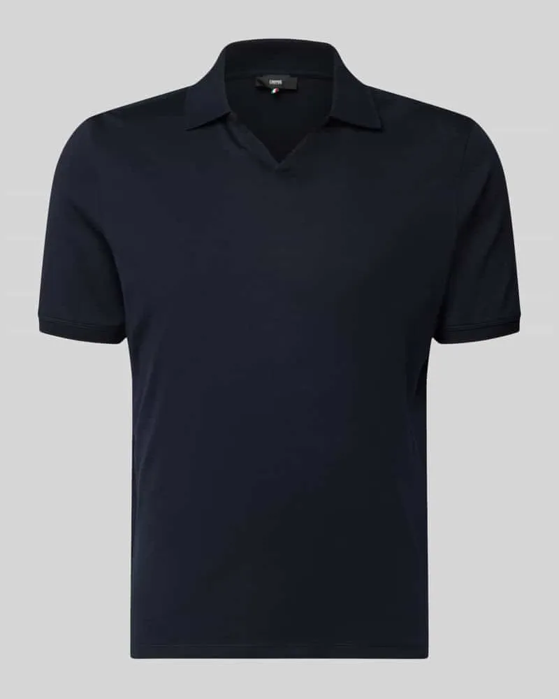 cinque Slim Fit Poloshirt mit Logo-Detail Modell 'Boll Marine