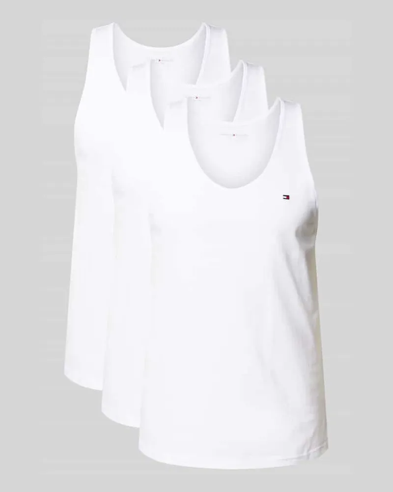 Tommy Hilfiger Regular Fit Tank Top aus reiner Baumwolle 