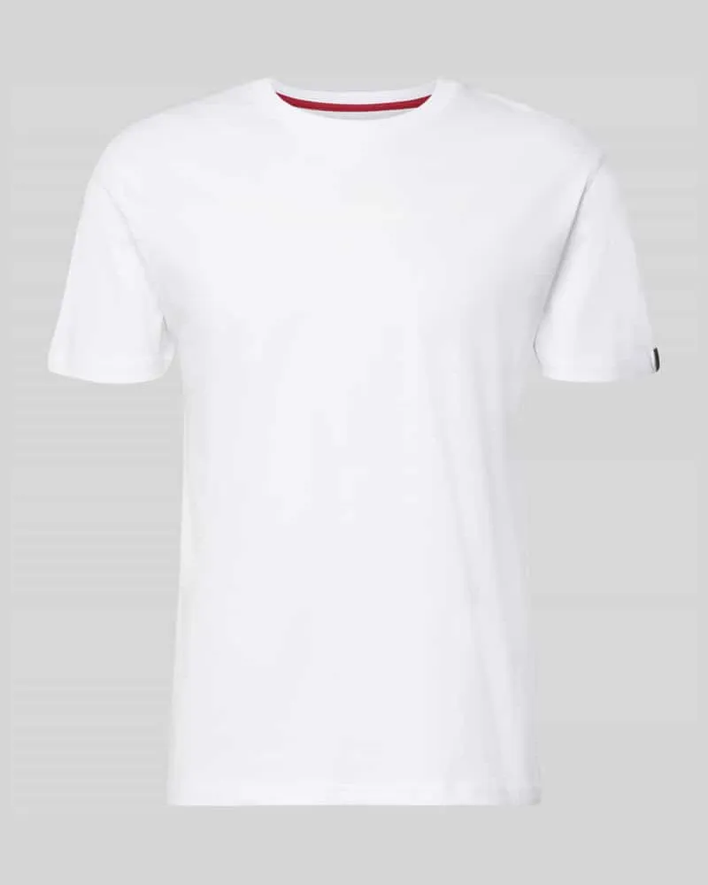 Alpha Industries T-Shirt aus Baumwolle Weiss
