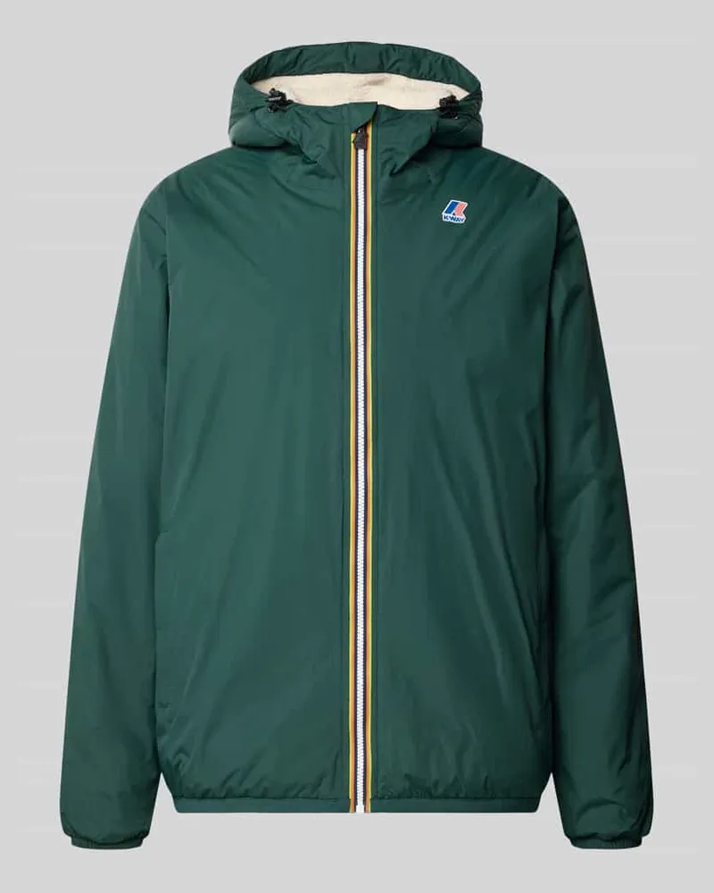 K-Way Jacke mit Kapuze Modell 'LE VRAI 4.0 Petrol