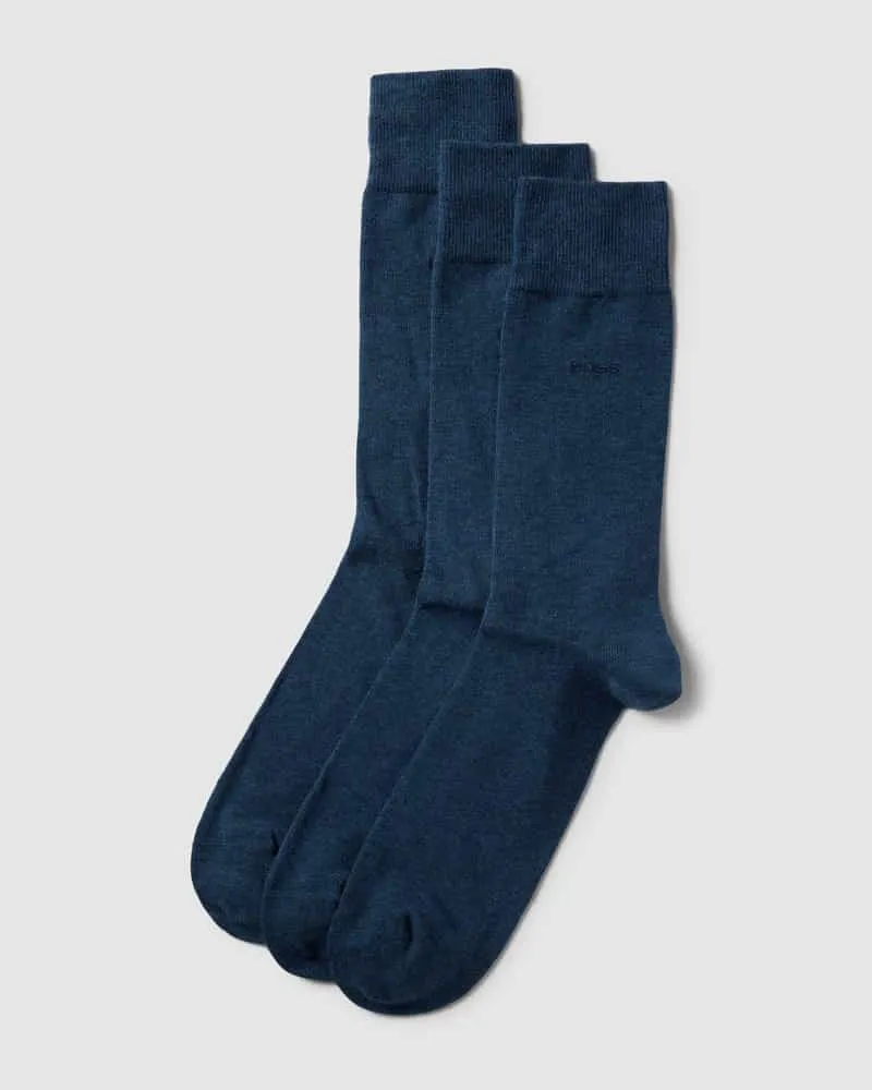 HUGO BOSS Socken mit Label-Detail im 3er-Pack 