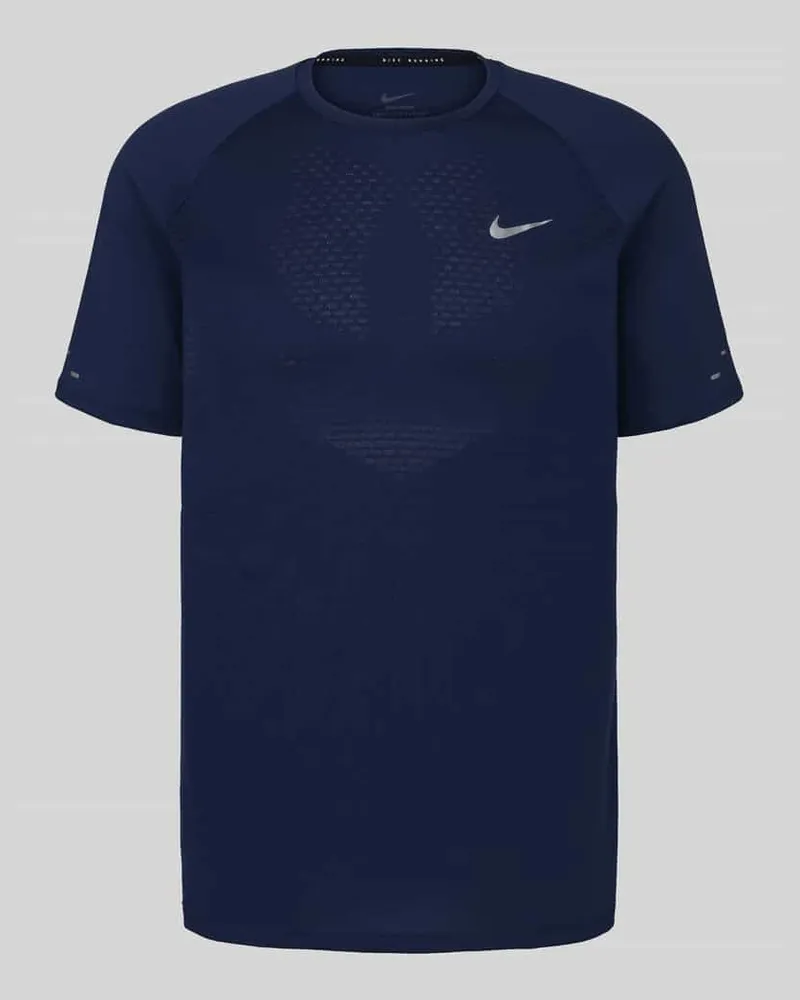 Nike Regular Fit Sport-T-Shirt mit reflektierenden Elementen Marine