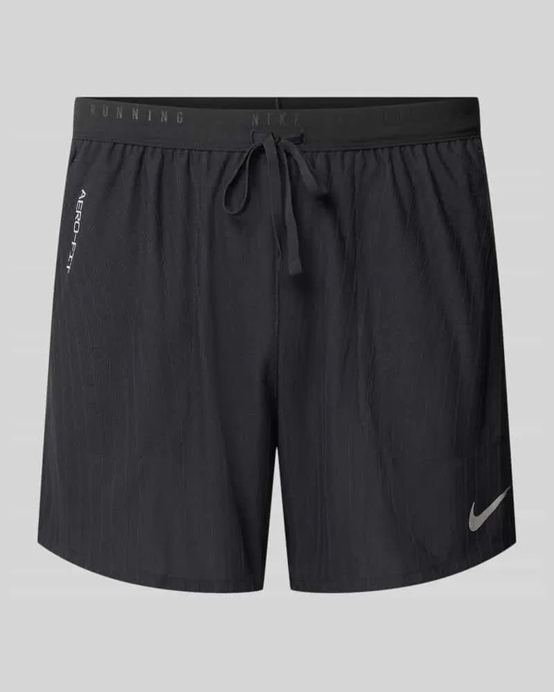 Nike Regular Fit Sportshorts mit Logo-Detail Black