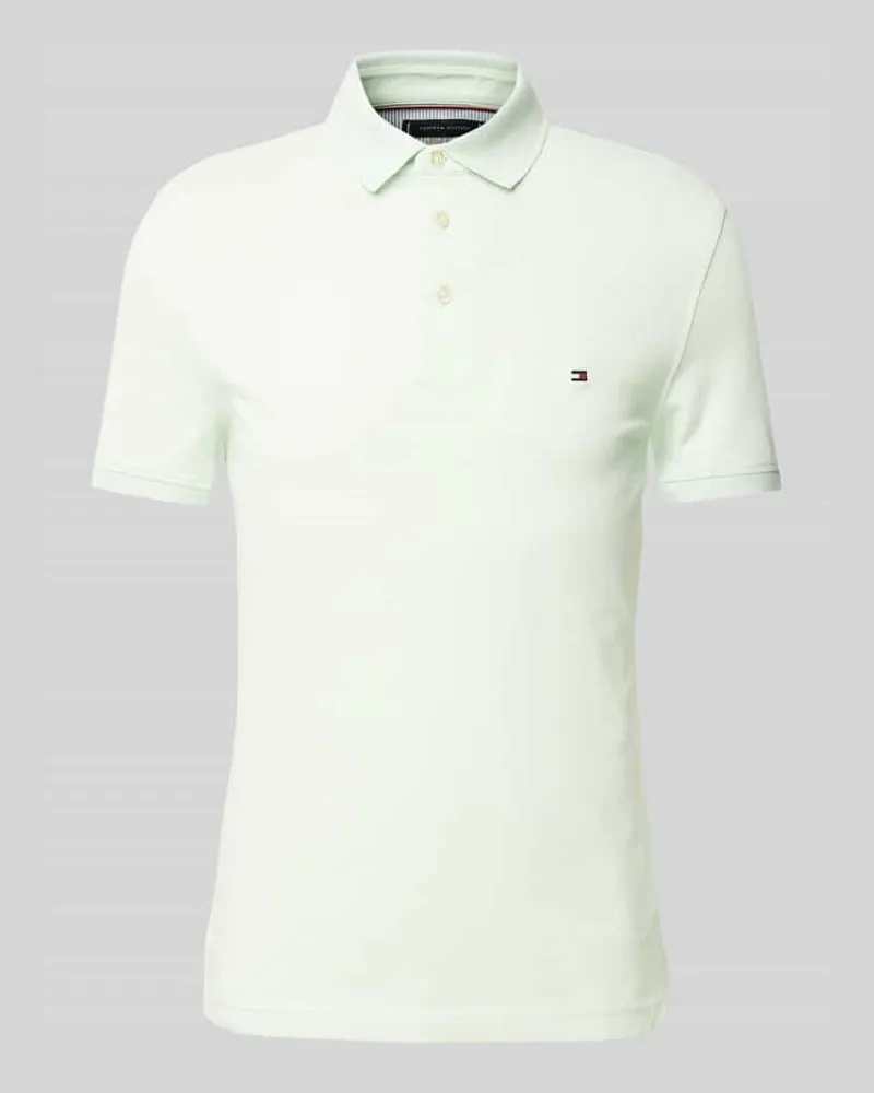 Tommy Hilfiger Slim Fit Poloshirt mit Logo-Stitching Modell '1985 