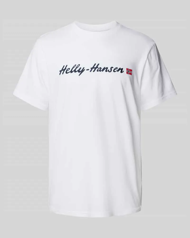 Helly Hansen T-Shirt mit Label-Print 