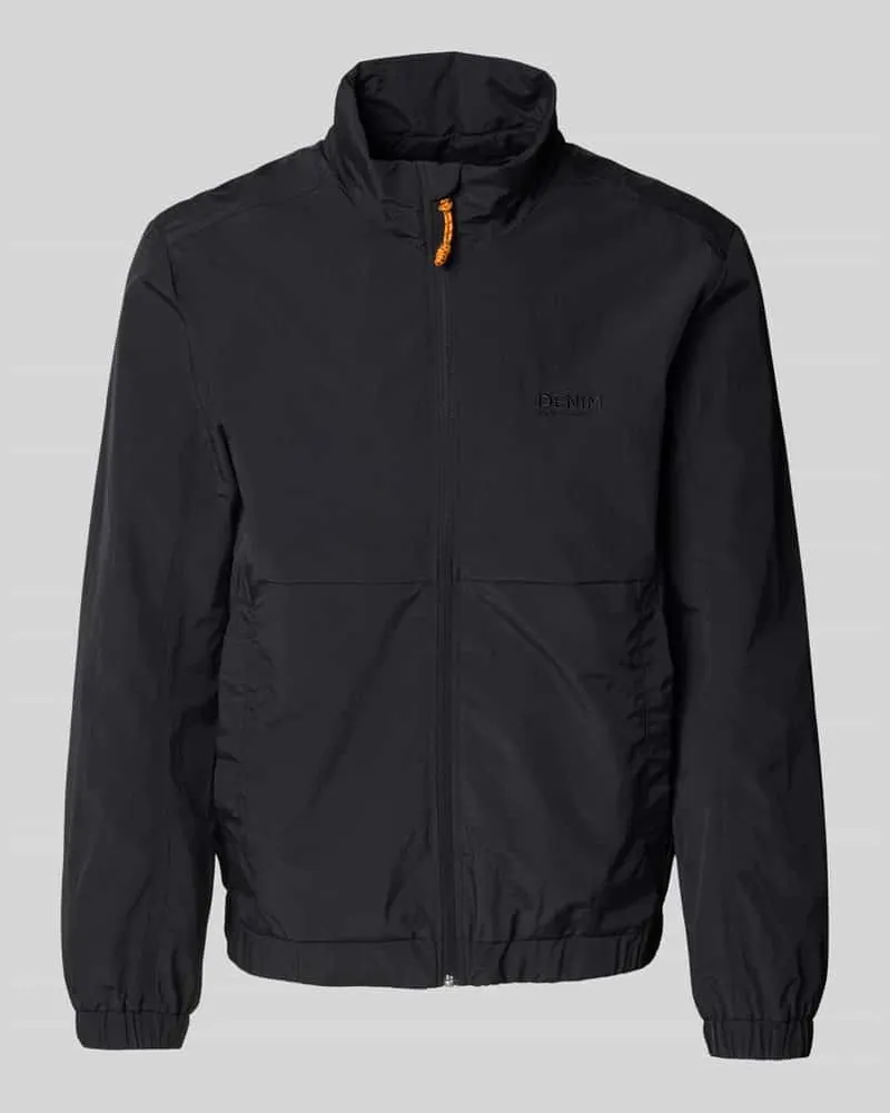Tom Tailor Regular Fit Funktionsjacke mit Label Stitching 