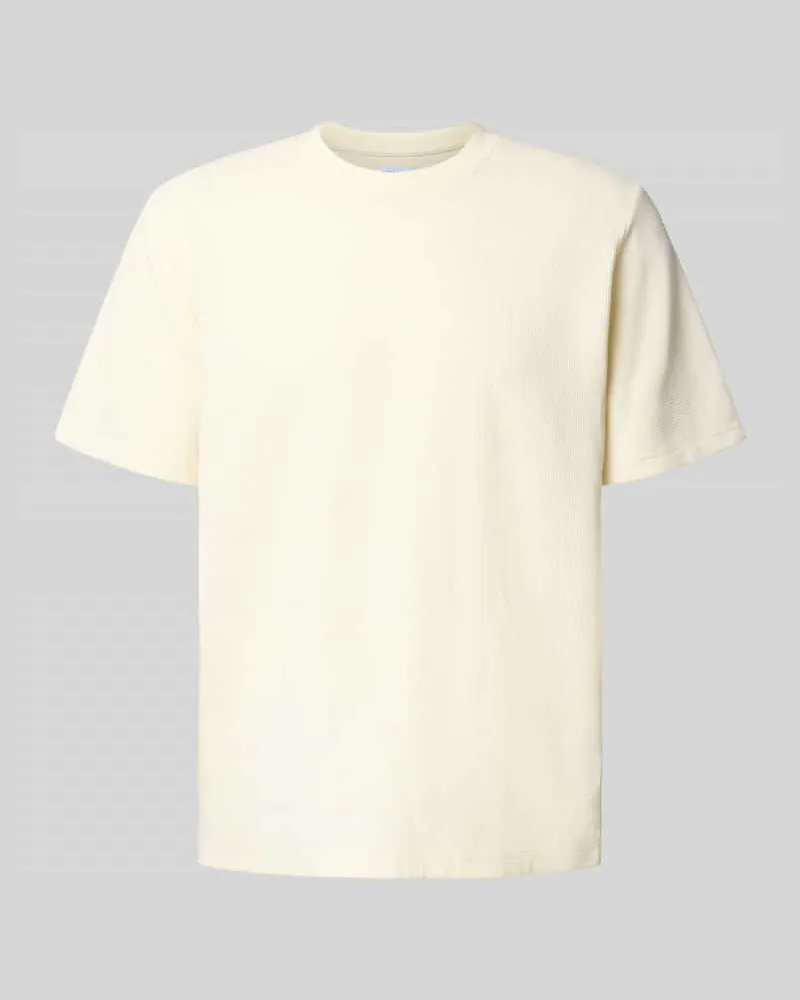 Jack & Jones T-Shirt mit Strukturmuster Modell 'EAUSTIN 