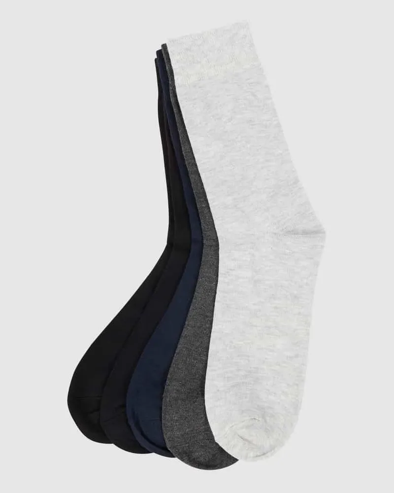 Jack & Jones Socken mit Stretch-Anteil im 5er-Pack 