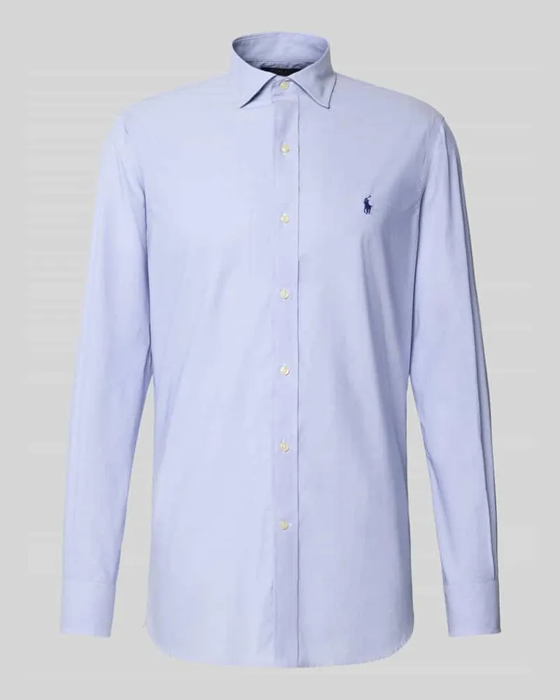 Ralph Lauren Regular Fit Business-Hemd mit Logo-Stitching 