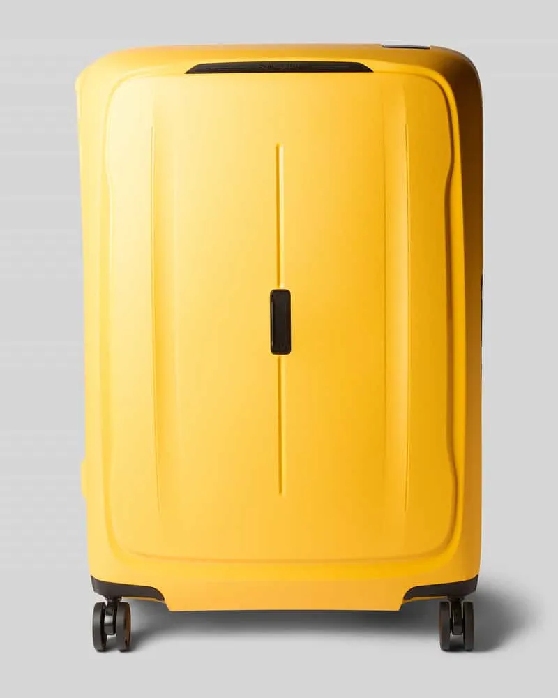 Samsonite Koffer mit Logo-Detail Modell 'Spinner Gelb