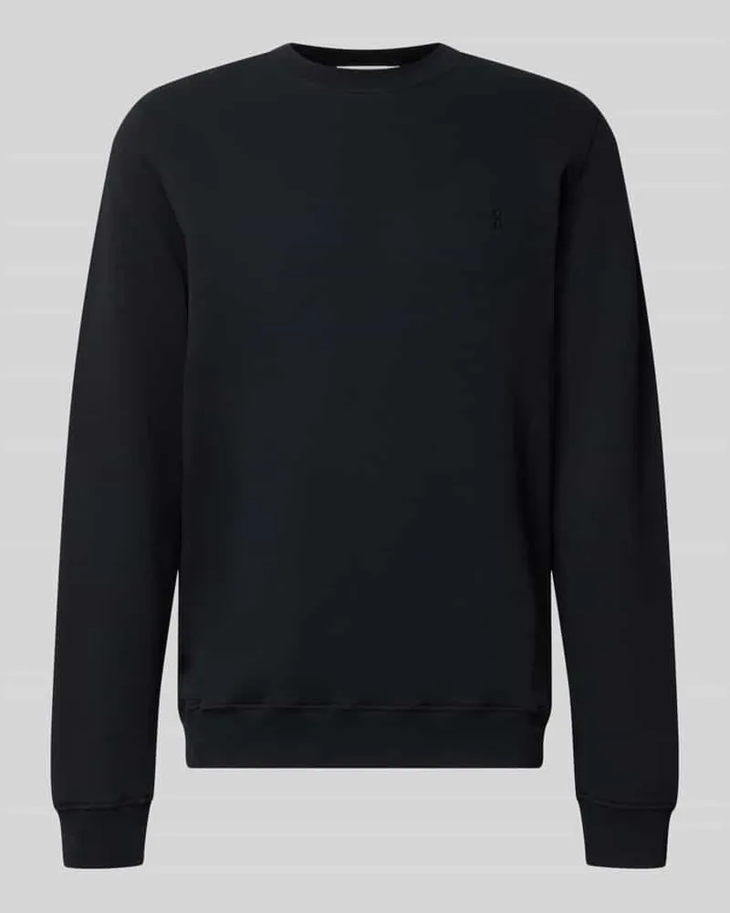 Armedangels Regular Fit Sweatshirt aus reiner Baumwolle Modell 'BAARO Black
