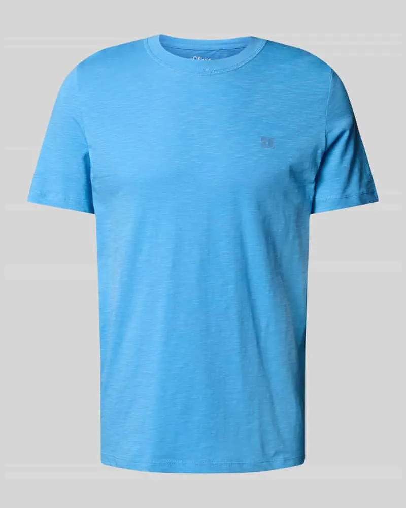 S.Oliver Regular Fit T-Shirt aus reiner Baumwolle 