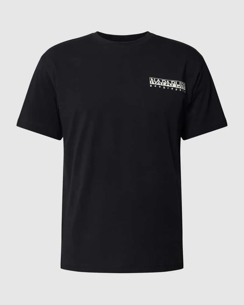 Napapijri T-Shirt mit Label-Print Modell 'PAJAS 