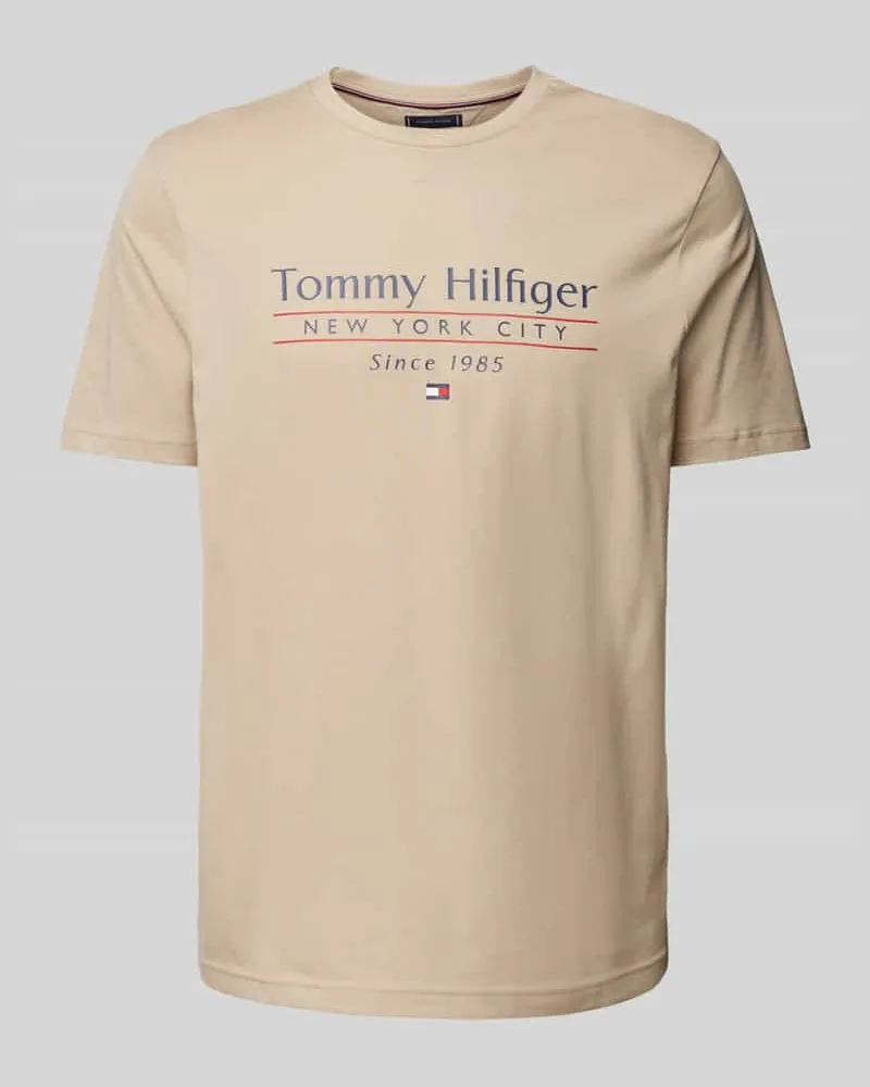 Tommy Hilfiger T-Shirt mit Label-Print 