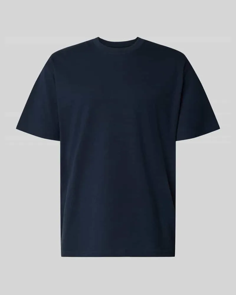 Jack & Jones Regular Fit T-Shirt mit Rundhalsausschnitt Marine