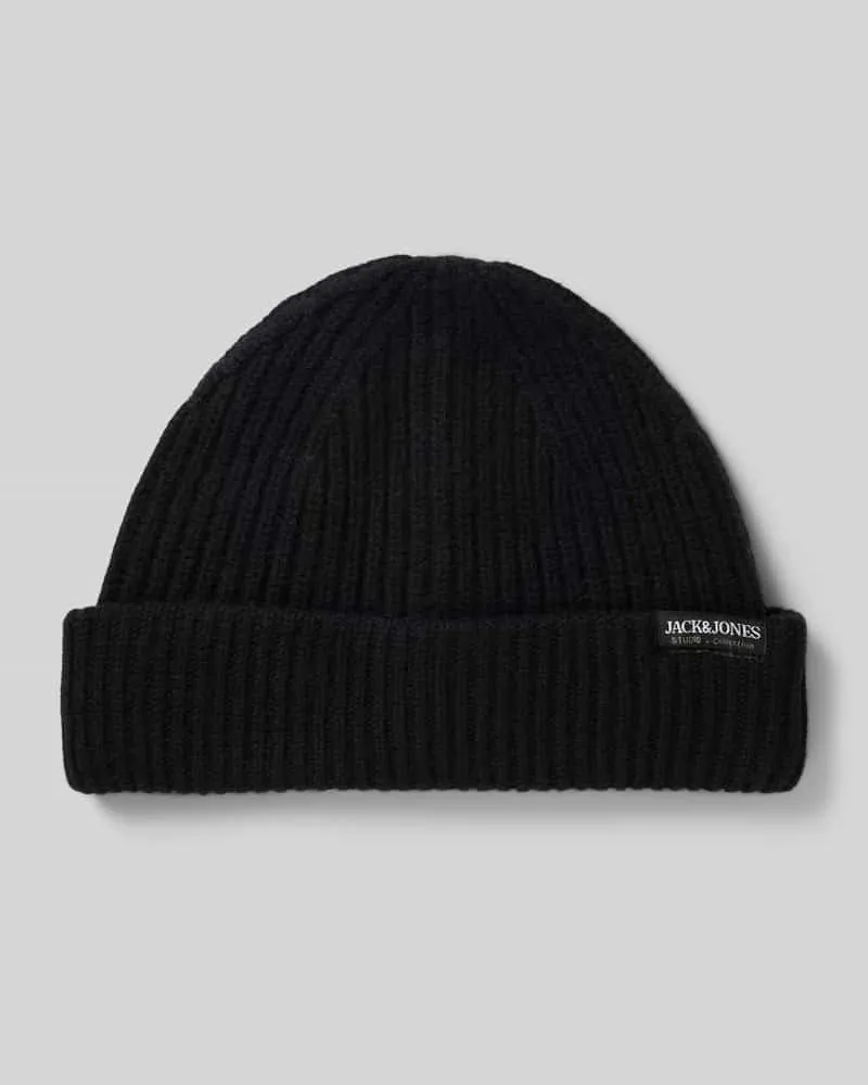 Jack & Jones Beanie mit Label-Detail 
