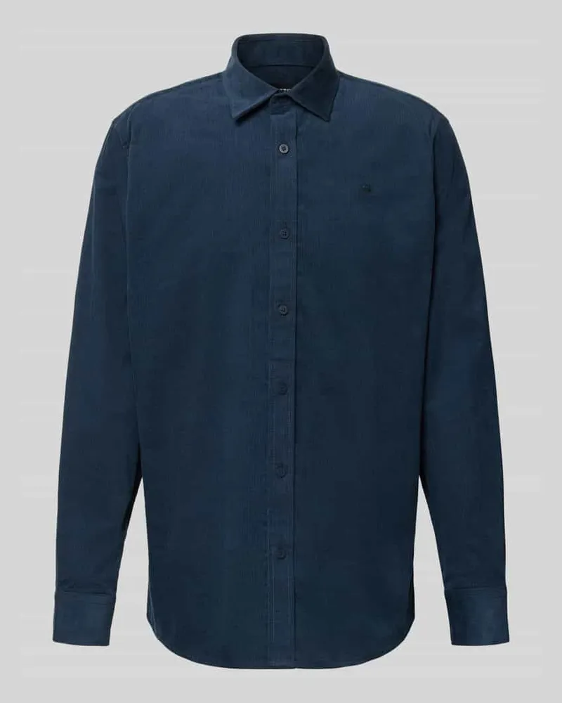 G-STAR RAW Regular Fit Freizeithemd aus reiner Baumwolle Blau