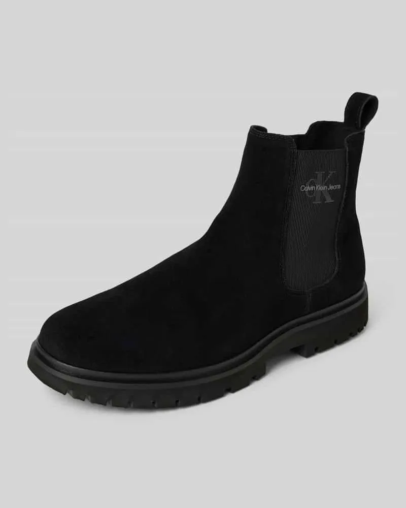 Calvin Klein Chelsea Boots mit elastischen Einsätzen Modell 'EVA 