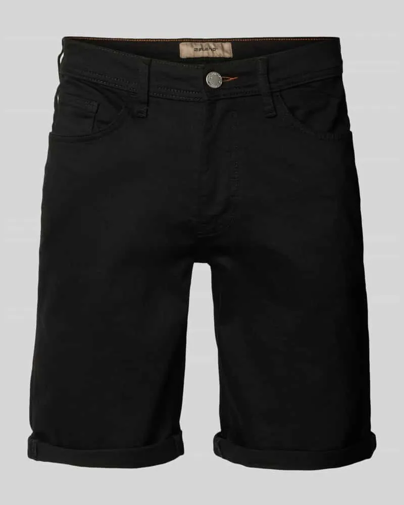 Blend Skinny Fit Jeansshorts im 5-Pocket-Design Modell 'TWISTER 