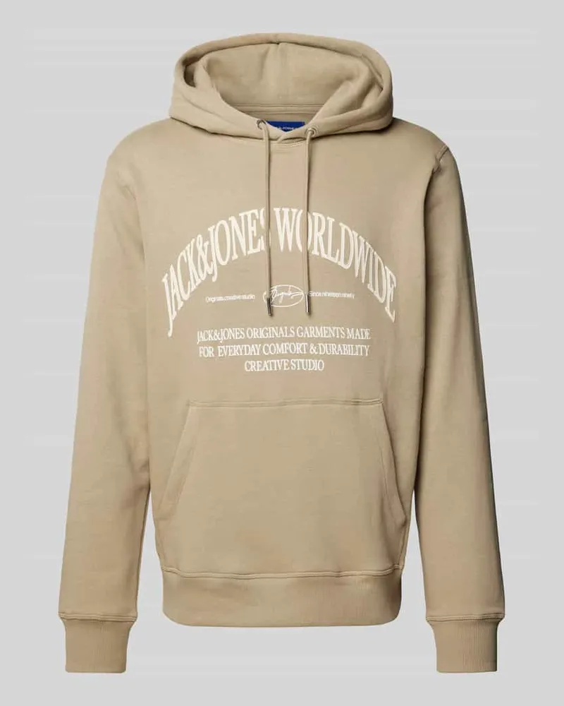 Jack & Jones Hoodie mit Label-Print Lind