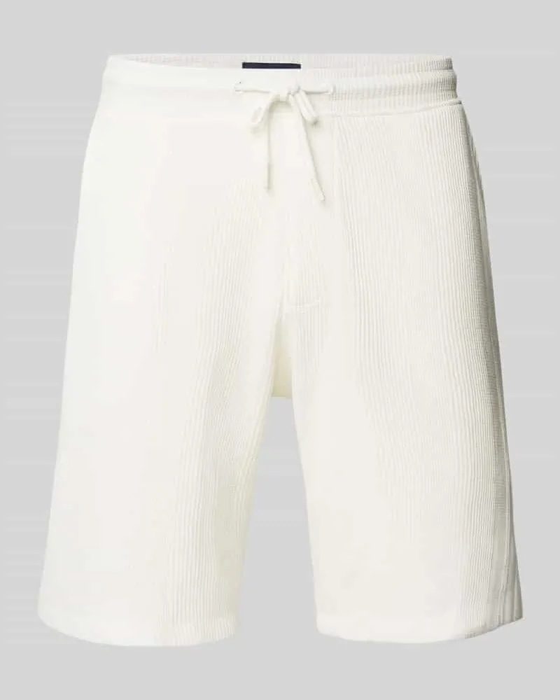 McNeal Regular Fit Shorts mit Strukturmuster 