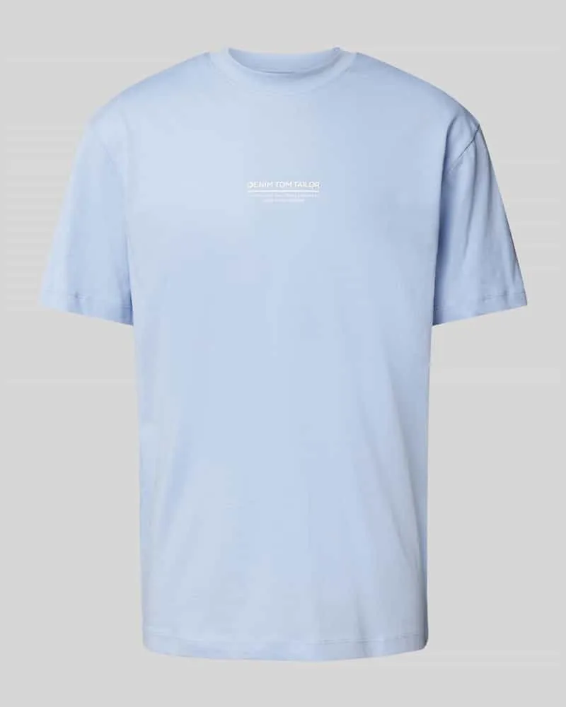 Tom Tailor Relaxed Fit T-Shirt aus reiner Baumwolle 