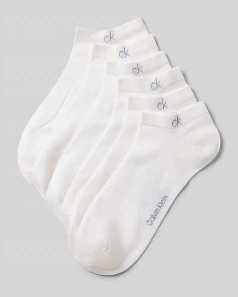 Calvin Klein Socken aus Baumwoll-Mix im 6er-Pack Weiss