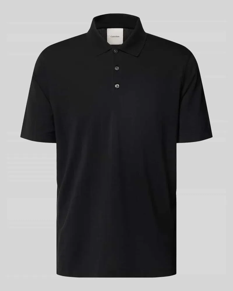 Calvin Klein Regular Fit Poloshirt mit 1/2-Arm 