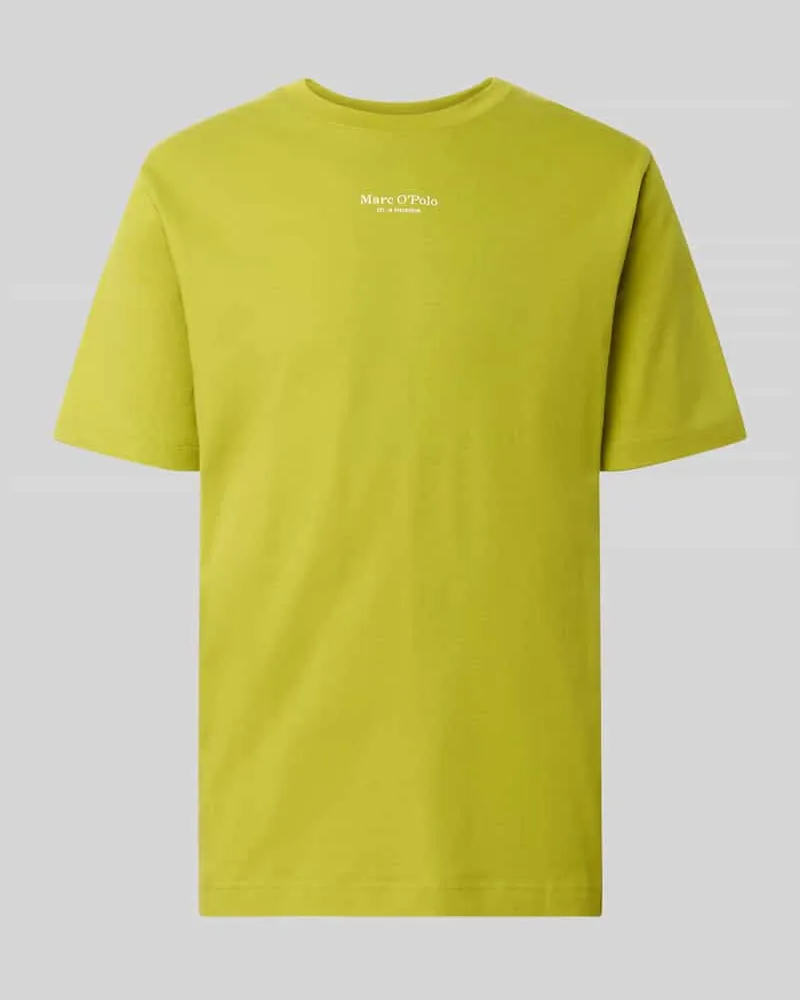 Marc O'Polo Regular Fit T-Shirt aus reiner Baumwolle 