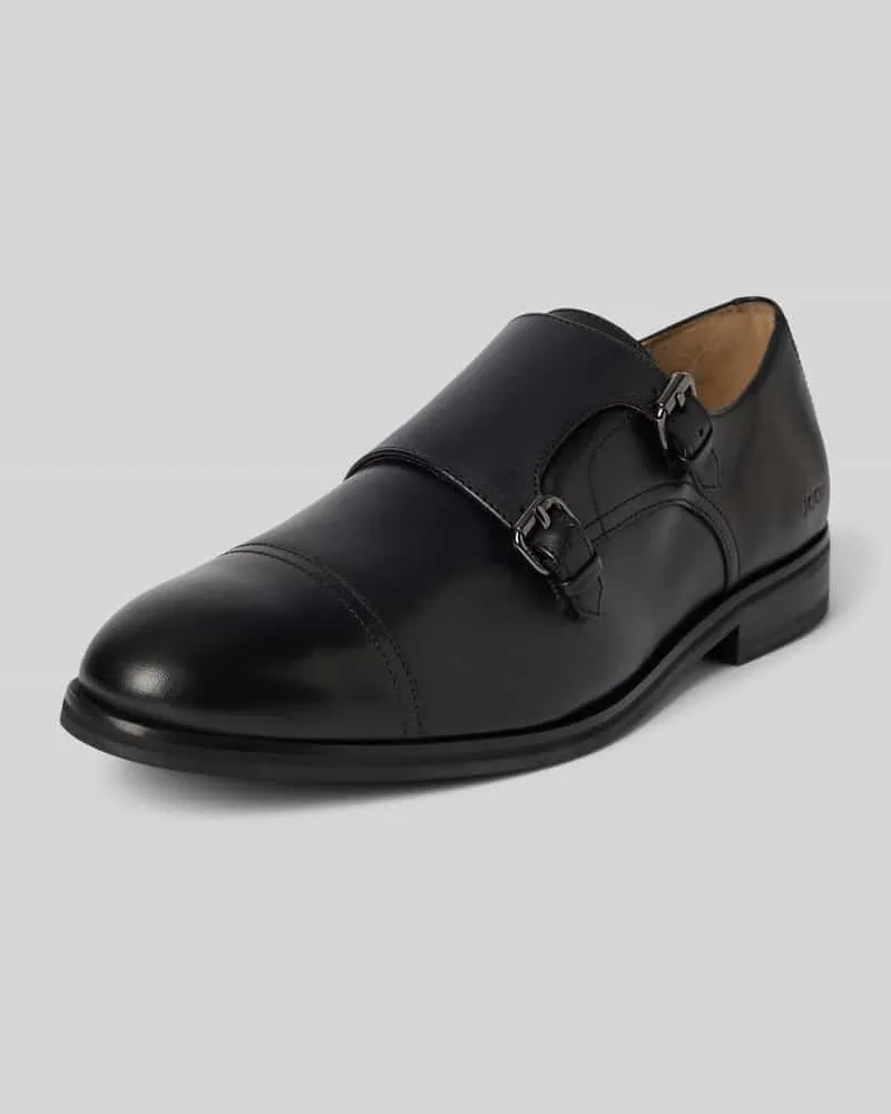 JOOP! Lederschuhe mit Monk Straps Modell 'pero kleitos 