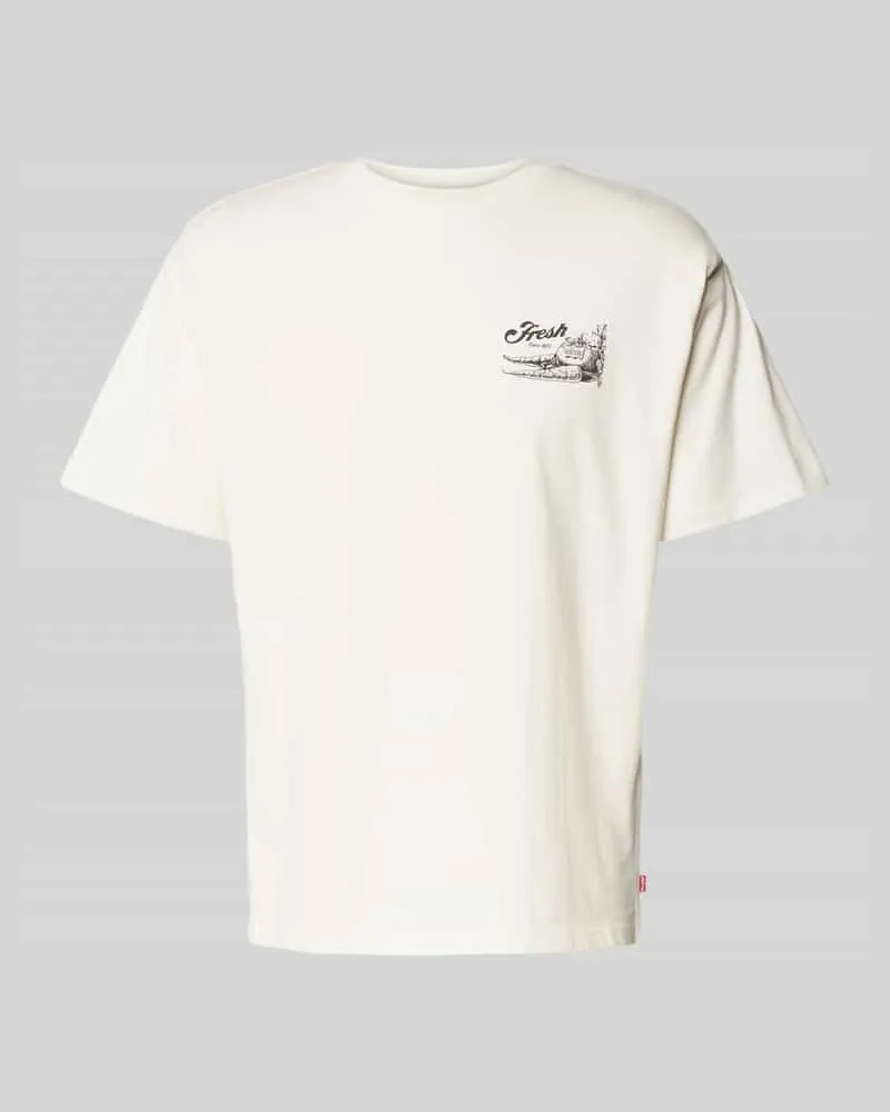 Levi's T-Shirt mit Label-Print 