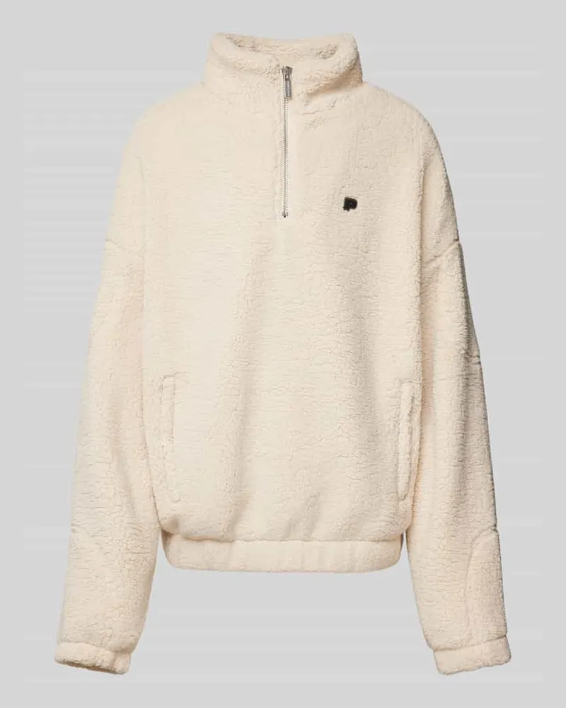 PEGADOR Sherpa Jacket mit Logo-Patch Modell 'MUNOZ 