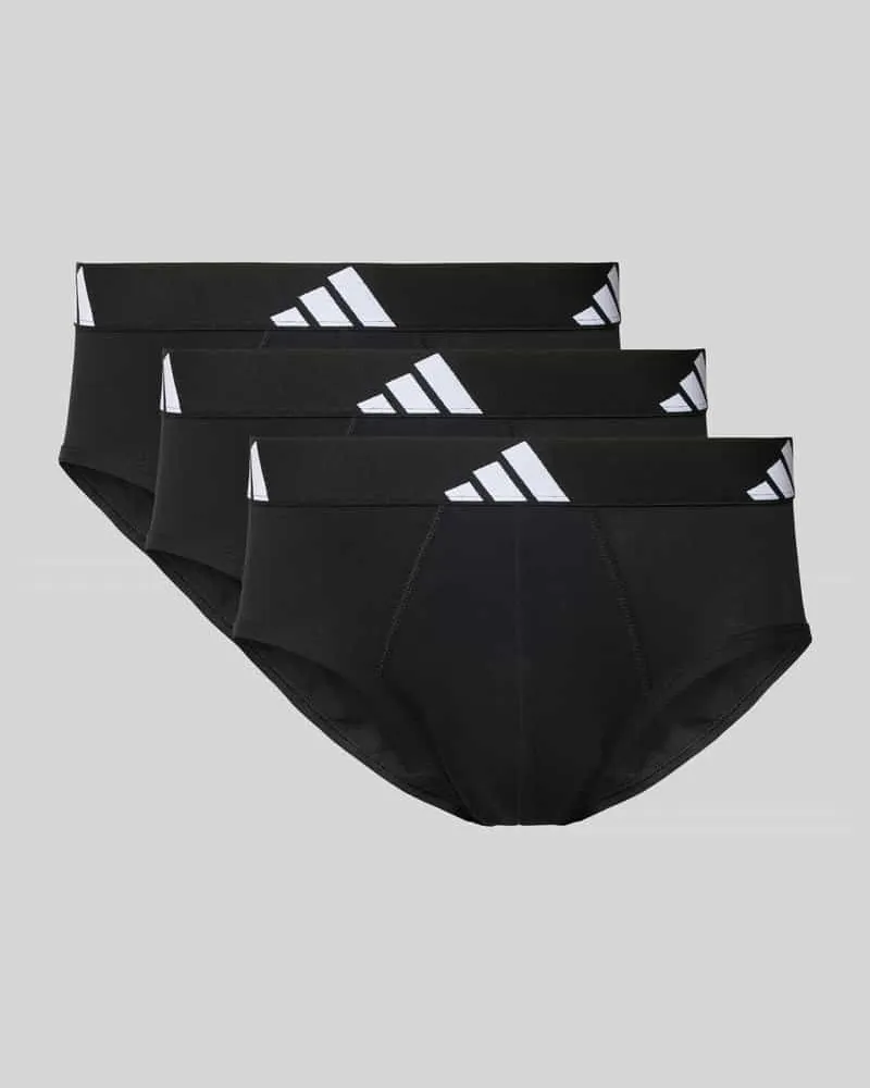 adidas Slip mit elastischem Logo-Bund Modell 'Active Flex' im 3er-Pack 