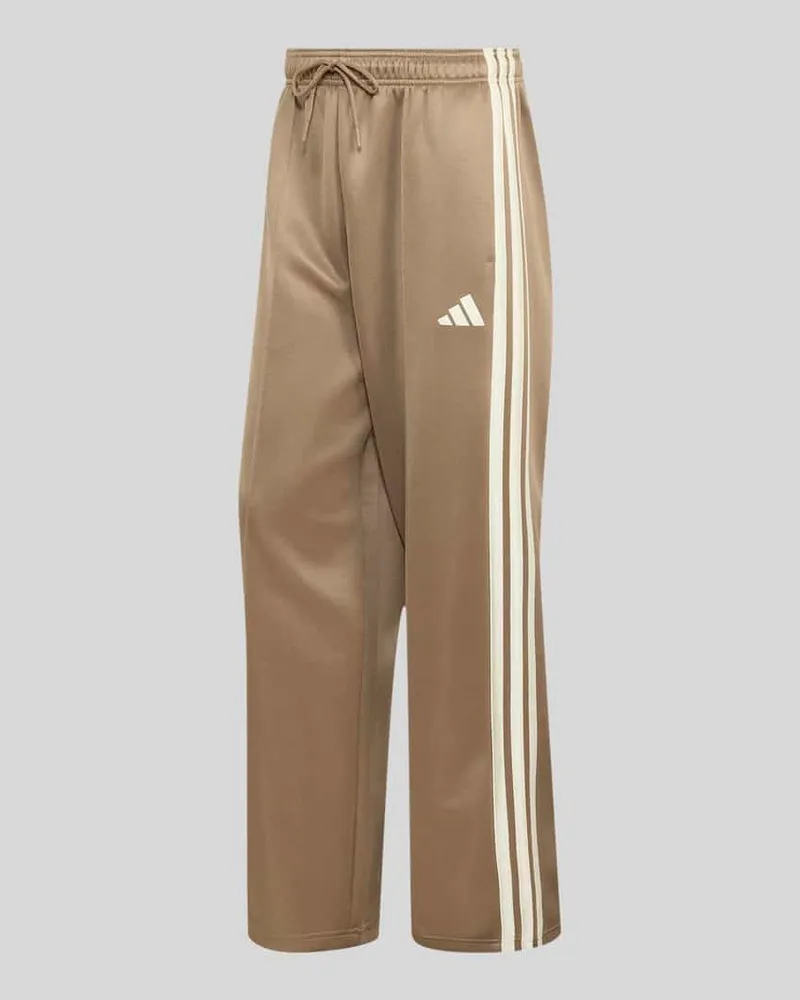 adidas Loose Fit Sweathose mit Baumwoll-Anteil Beige