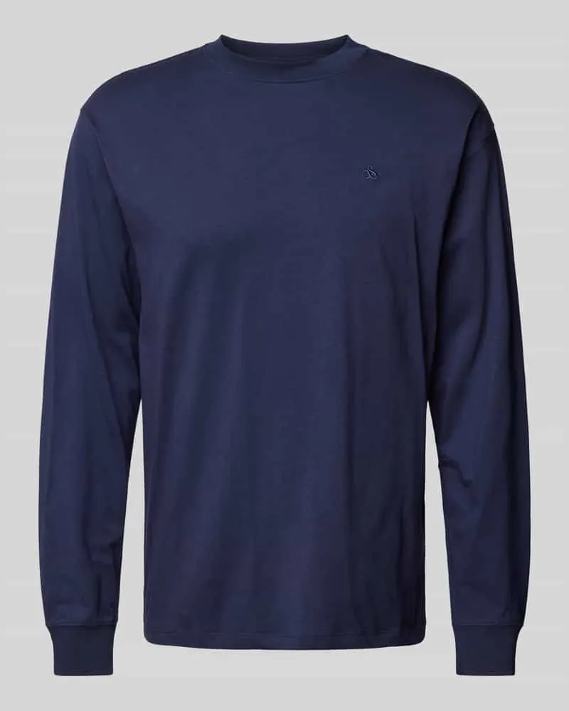 Scotch&Soda Longsleeve mit Logo-Stitching 