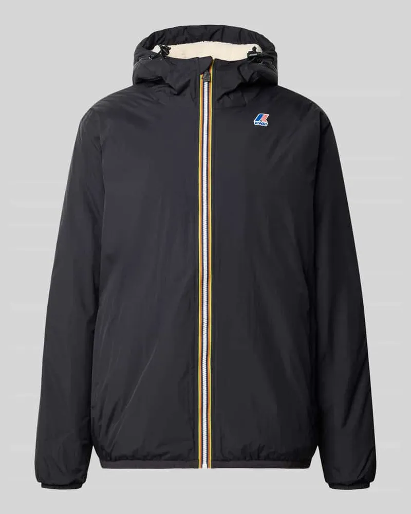 K-Way Jacke mit Kapuze Modell 'LE VRAI 4.0 Black