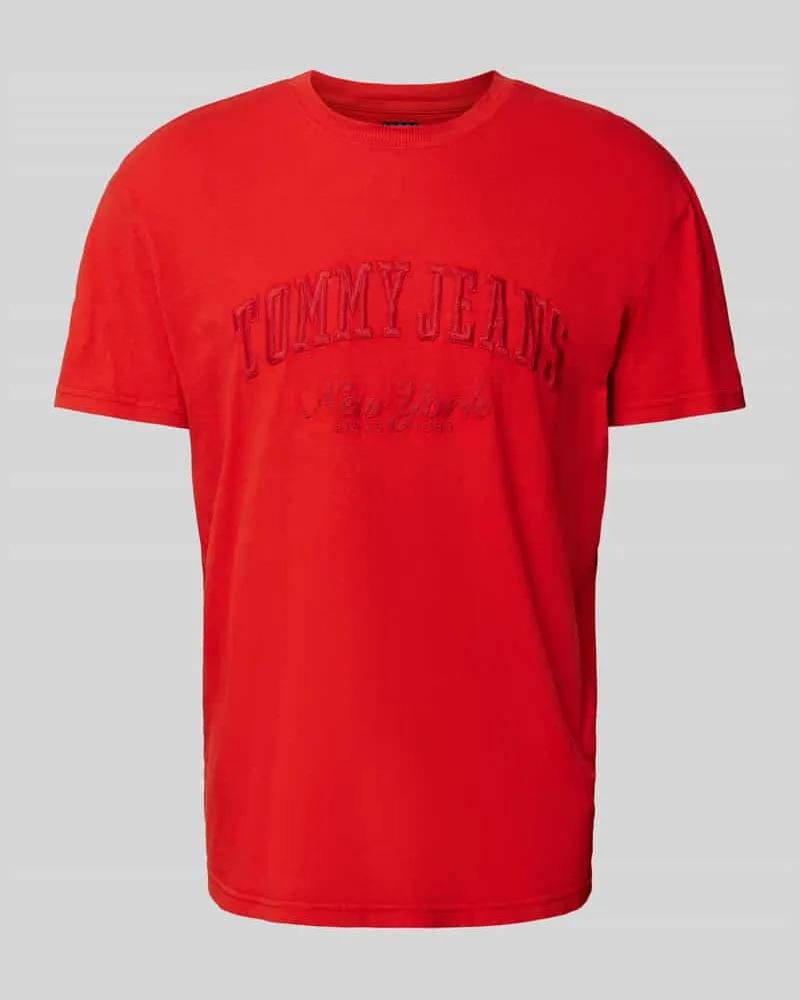 Tommy Hilfiger T-Shirt mit Label-Stitching 