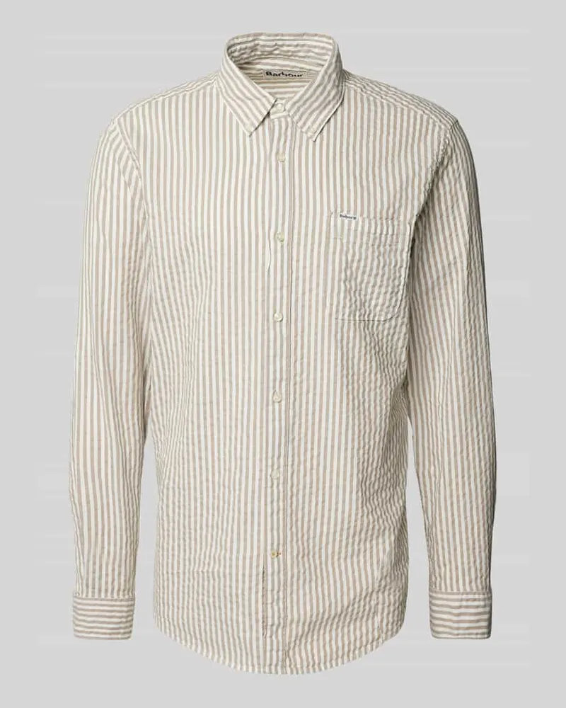 Barbour Freizeithemd mit Knopfleiste 